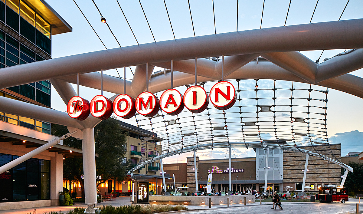 The Domain is one of the best places to shop in Austin